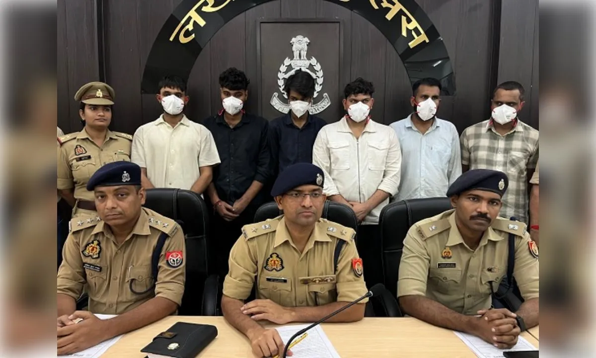 लखनऊ: अपहरण और फिरौती गिरोह का पर्दाफाश, 6 गिरफ्तार