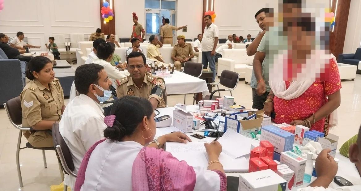 वामा सारथी द्वारा मेडिकल कैंप व स्वास्थ्य परीक्षण शिविर का आयोजन 