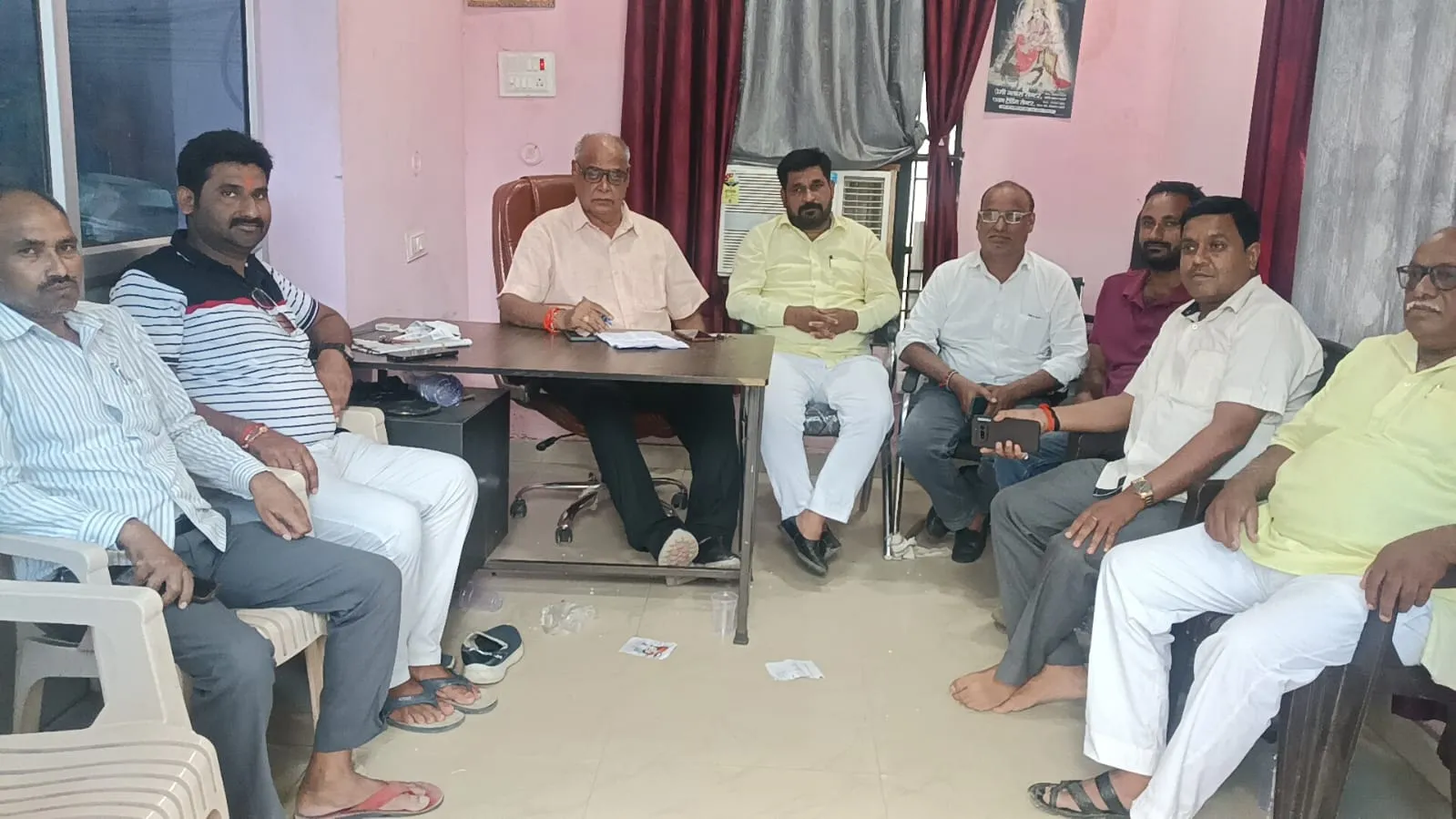 उपज की बस्ती जिला इकाई की कार्यकारिणी का गठन , 