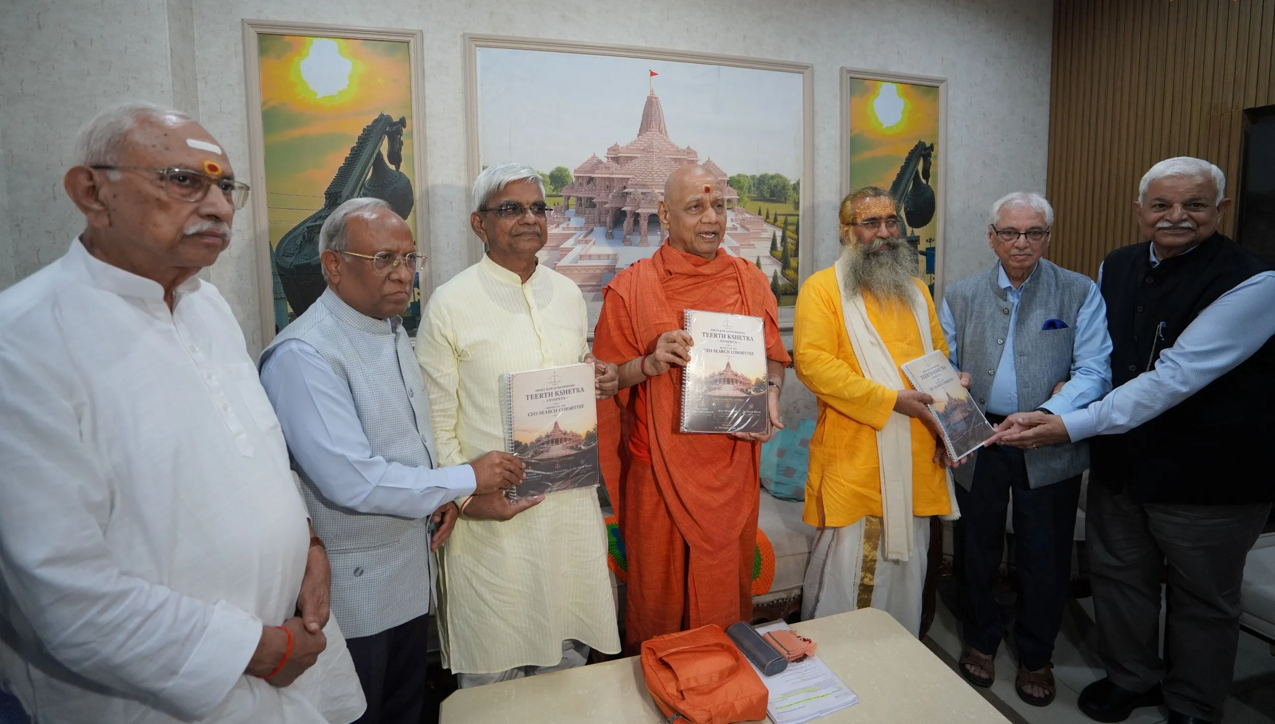 श्रीराम जन्मभूमि तीर्थ क्षेत्र के CEO चयन की प्रक्रिया पूरी, सर्च कमेटी ने न्यास को सौंपा तीन नामों का पैनल