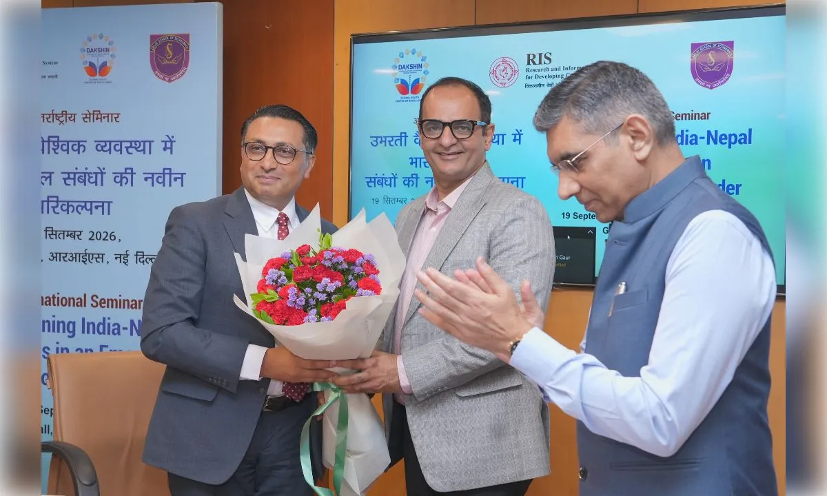 आरआईएस सेमिनार में भारत-नेपाल के बीच कनेक्टिविटी बढ़ाने पर जोर