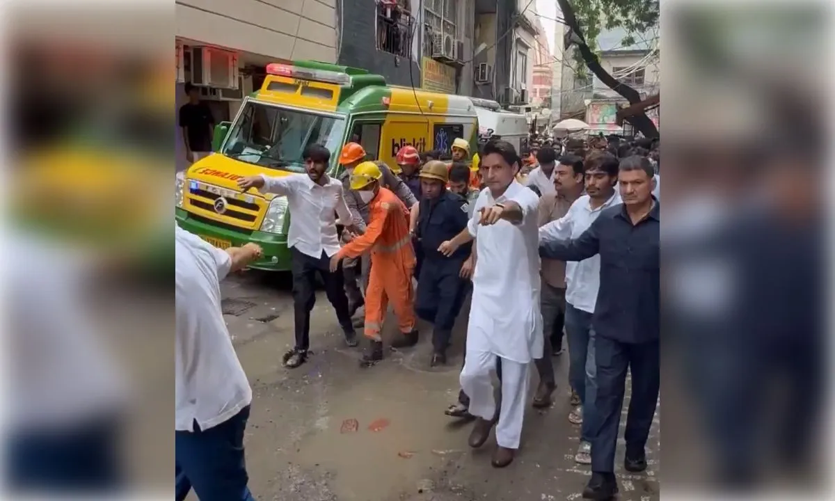 सत्य निकेतन हादसा: कांग्रेस ने छात्रों की सुरक्षा को लेकर सरकार से मांगा जवाब