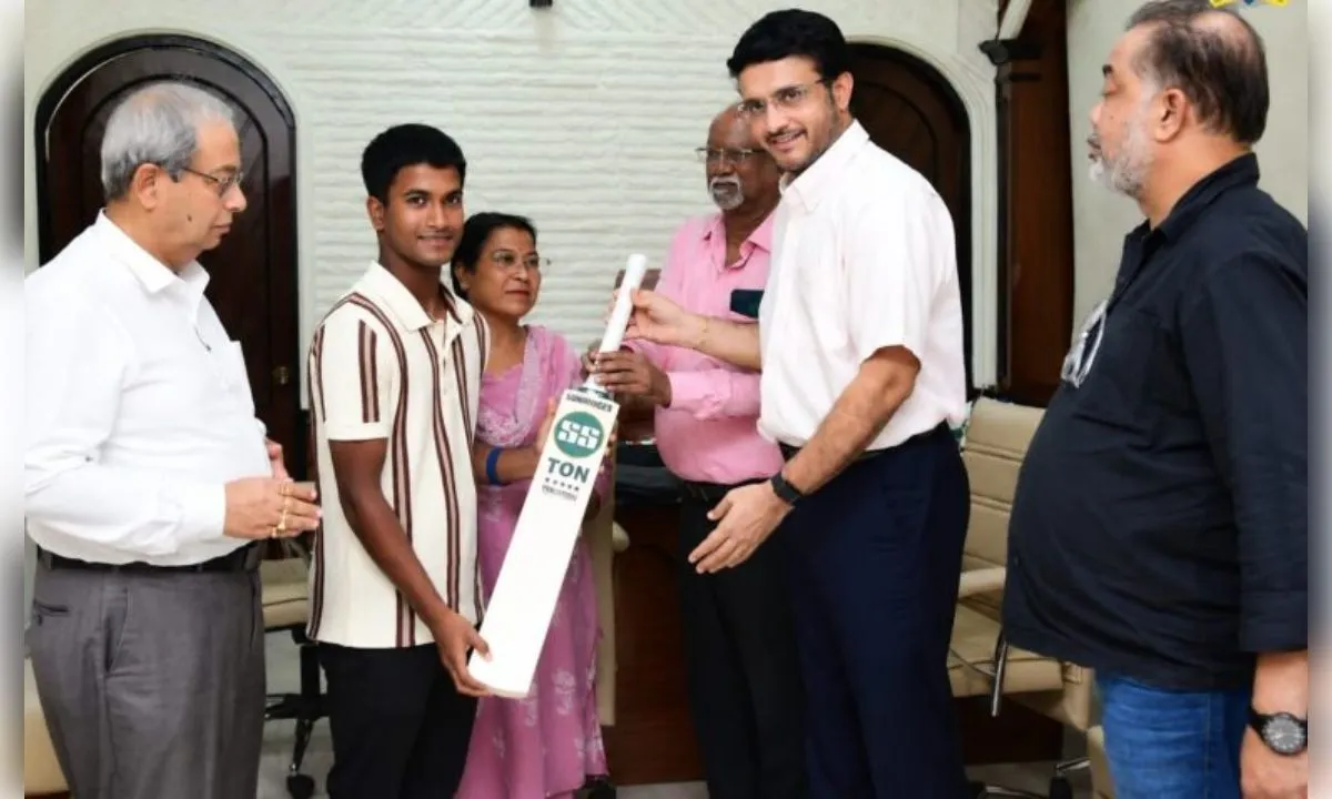 भारत अंडर-19 क्रिकेट में अभिप्राय विश्वास का चयन, गांगुली ने बढ़ाया हौसला