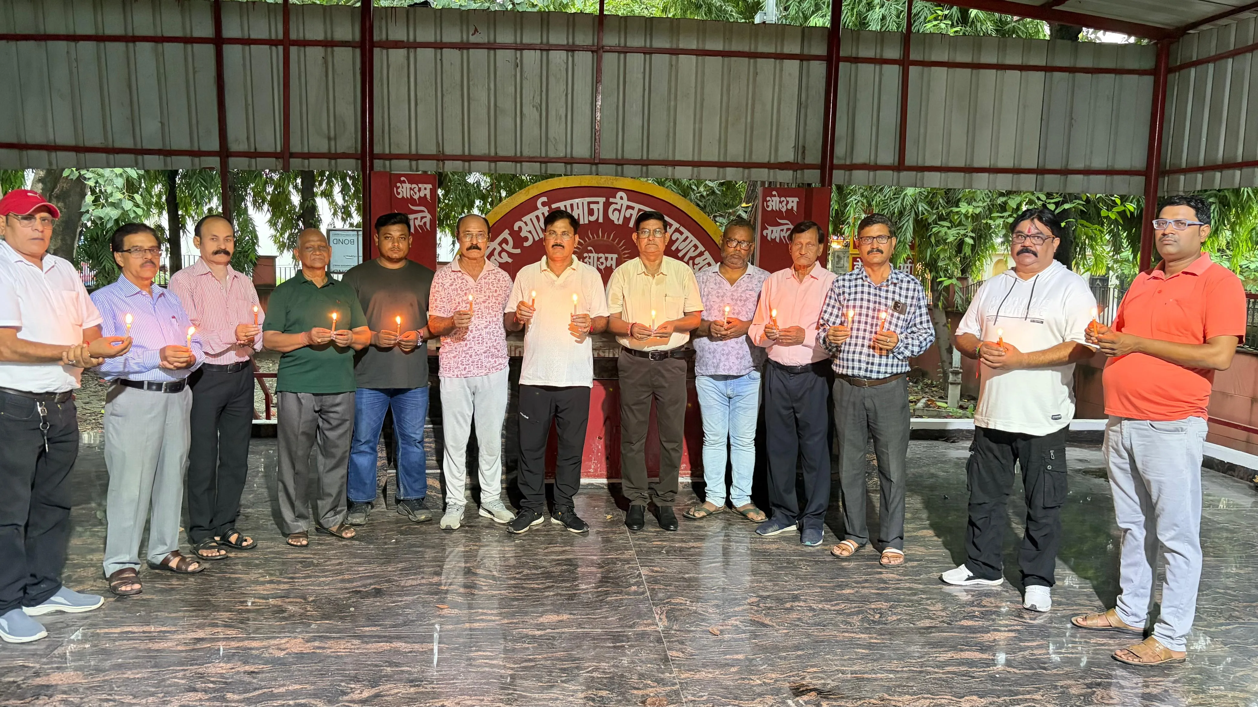 नेपाल जल प्रलय के मृतकों को कायस्थ महासभा ने दी श्रद्धांजलि