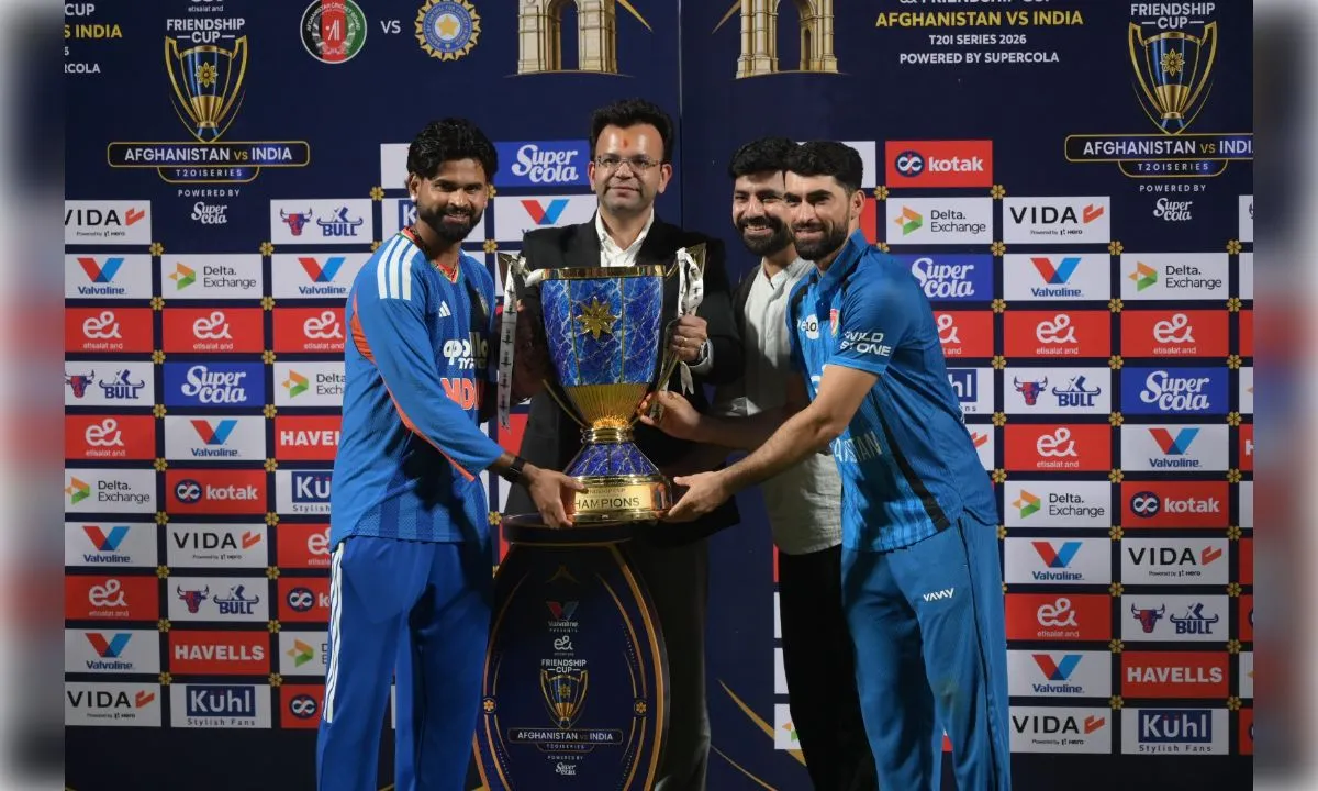 भारत-अफगानिस्तान फ्रेंडशिप कप का सफल आयोजन, 3-0 से जीता भारत