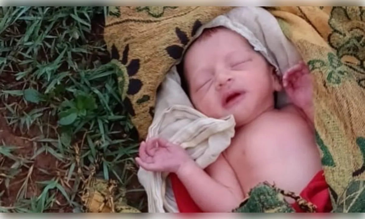 मीरजापुर में सिवान में कपड़े में लिपटा मिला नवजात, ग्रामीणों ने बचाई जान
