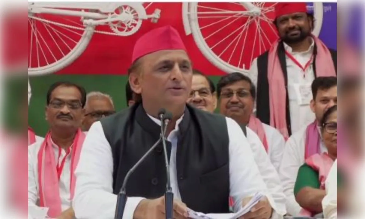 संविधान-कानून की भावना के अनुरूप नहीं चल रही भाजपा सरकार: अखिलेश यादव