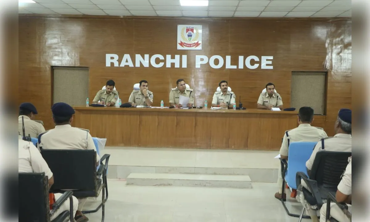 रांची में टाइगर मोबाइल पर सख्ती, संवेदनशील इलाकों में बढ़ेगी गश्त 