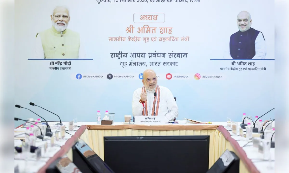 मोदी सरकार में 12 साल में बदला देश का आपदा प्रबंधन: अमित शाह