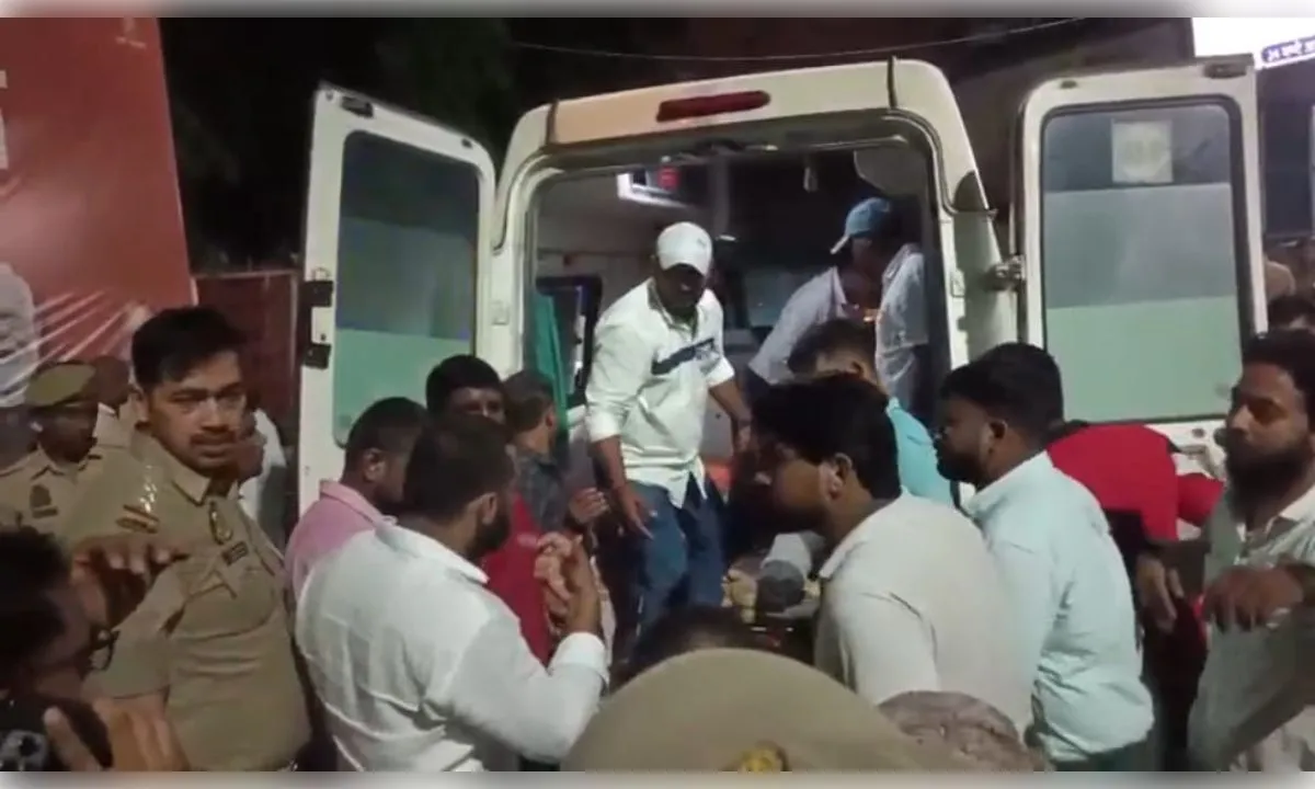 जौनपुर में सरेराह फायरिंग, युवक के सीने में लगी गोली