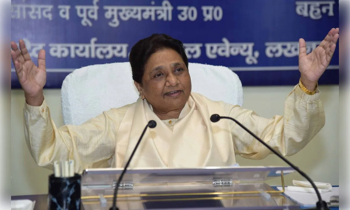 एससी आरक्षण पर रोक के लिए मायावती ने यूपी सरकार को ठहराया जिम्मेदार