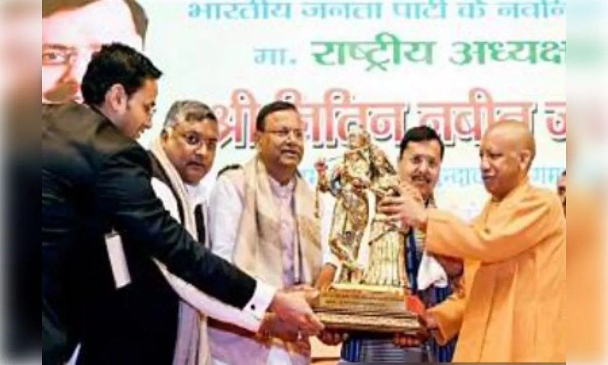यूपी के दो दिवसीय दौरे पर मेरठ पहुंचे भाजपा अध्यक्ष नितिन नवीन