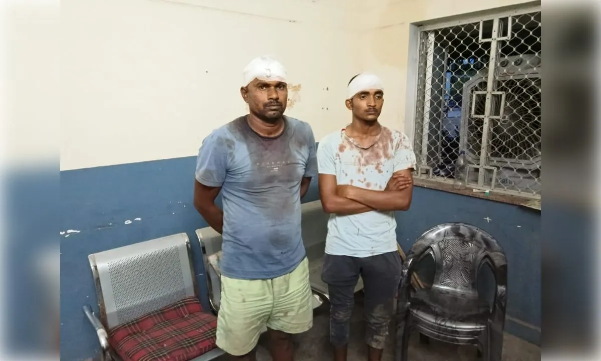 जमीन विवाद में खूनी संघर्ष, महिला की मौत; पति-पुत्र घायल