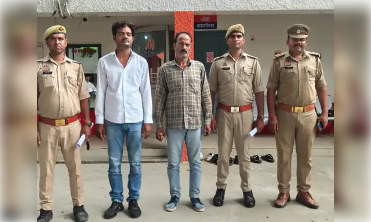 मकान के फर्जी कागज बनाकर कब्जा करने वाले दो आरोपी गिरफ्तार