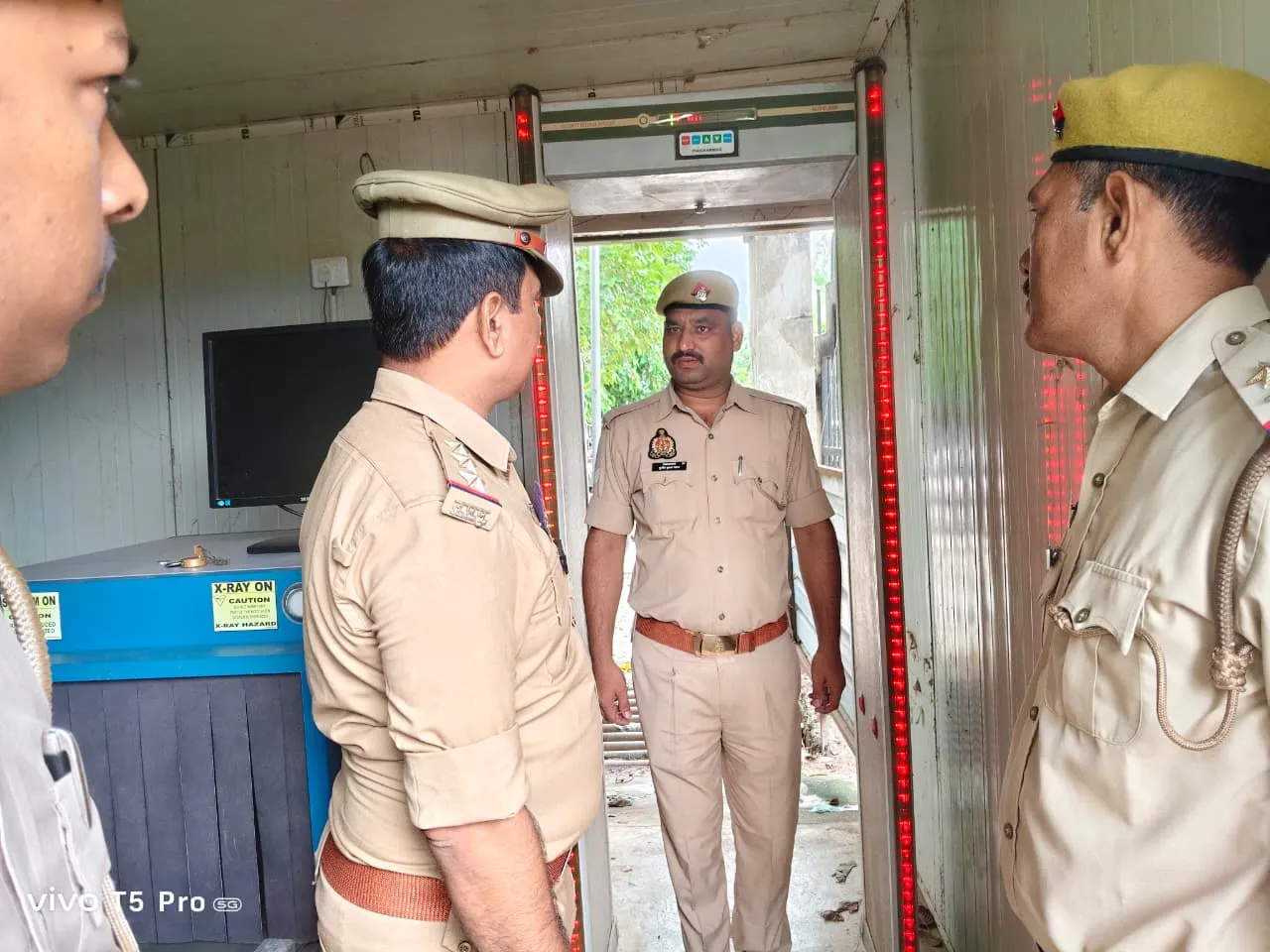 न्यायालय सुरक्षा में नियुक्त पुलिसकर्मियों को दिया गया व्यवहारिक प्रशिक्षण