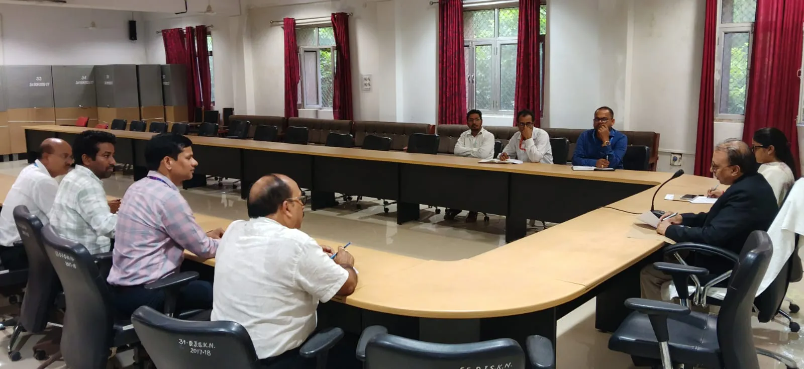 न्यायिक अधिकारी ने बैंक प्रमुखों के साथ की बैठक, राष्ट्रीय लोक अदालत हेतु दिए गए निर्देश