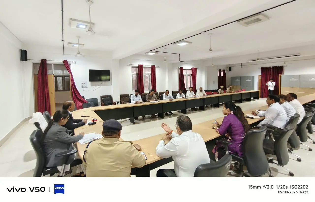 नोडल अधिकारी द्वारा राष्ट्रीय लोक अदालत के तैयारियों की समीक्षा की गई
