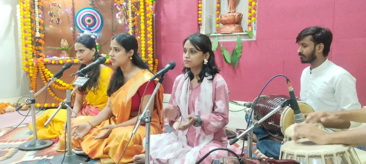 भातखण्डे विवि में मनाई गई श्रीकृष्ण जन्माष्टमी व शिक्षक दिवस            