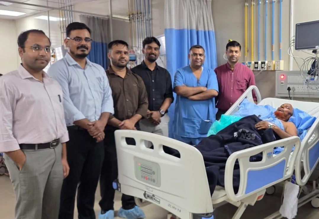 पीजीआई: ग्यारह साल से सीने में पड़ा ड्रिल बिट निकाल,दिलाई राहत
