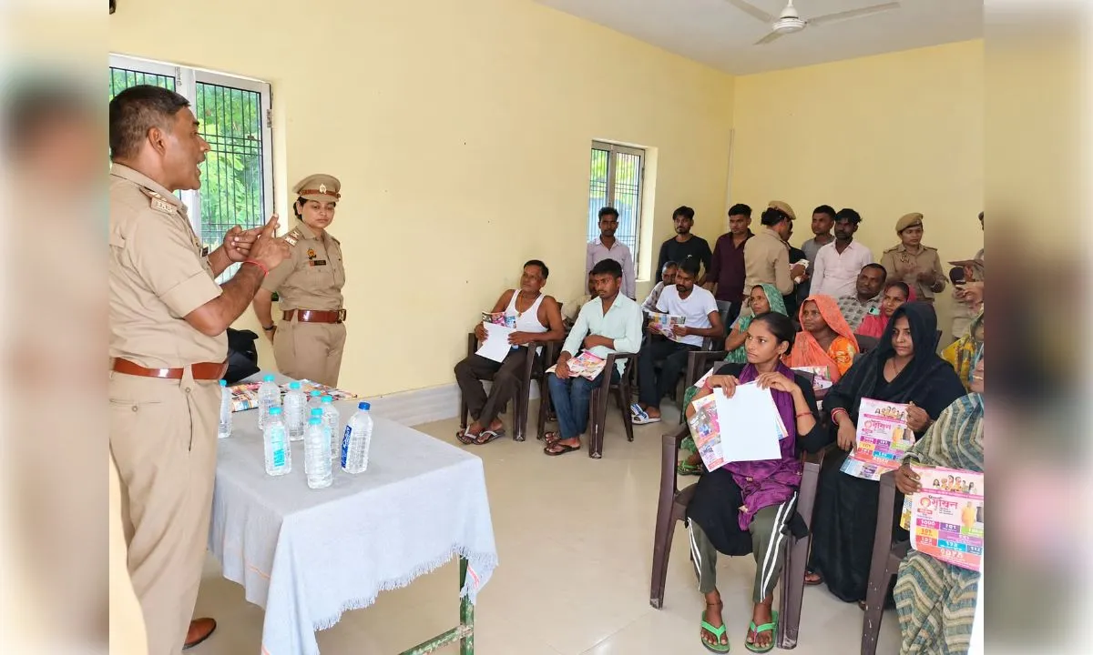 मिशन शक्ति के तहत लगी चौपाल, महिलाओं व बालिकाओं को बताए अधिकार