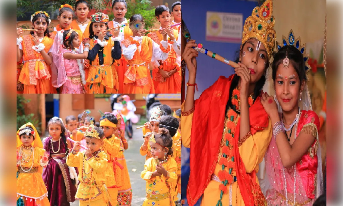 श्रीकृष्ण जन्माष्टमी पर राधा-कृष्ण की भक्ति में डूबा परमार्थ निकेतन