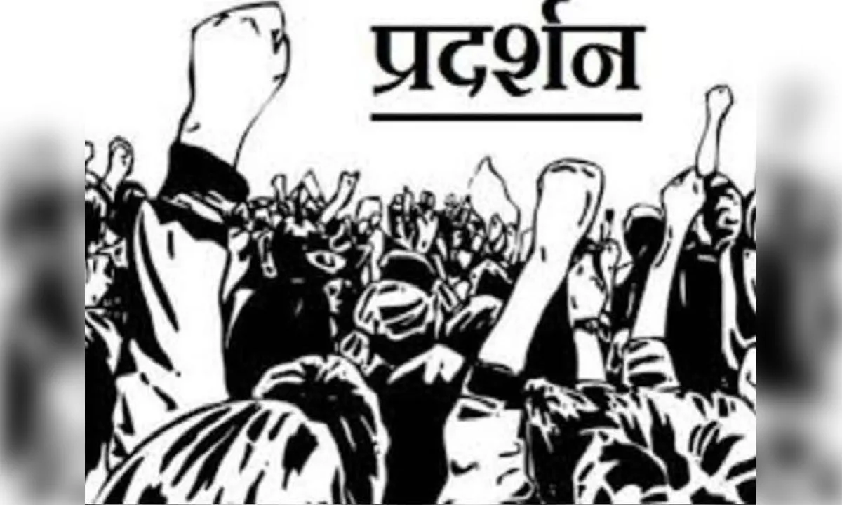 श्रीनगर में एनसी का प्रदर्शन, राज्य का दर्जा और संवैधानिक गारंटी की मांग