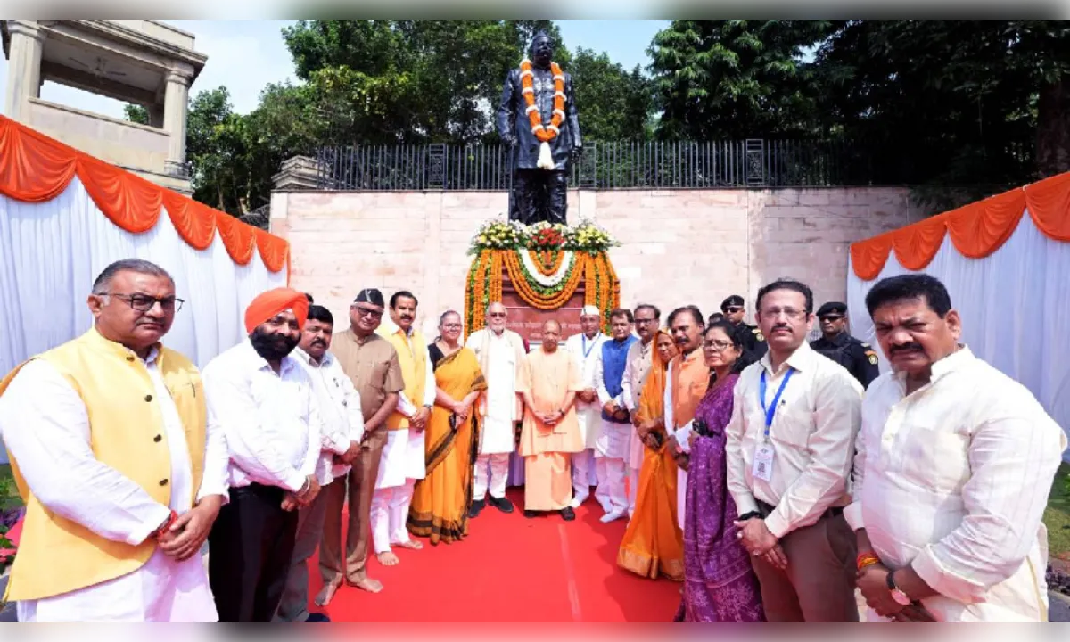 गोविंद बल्लभ पंत को दी श्रद्धांजलि, सीएम योगी ने उनके यूपी विकास कार्यों को किया याद