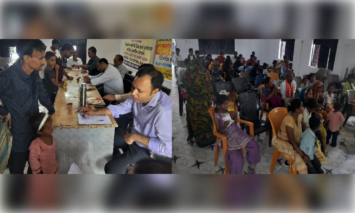 उतरौला में दिव्यांग बच्चों के लिए मेडिकल कैंप, दस के बने प्रमाण पत्र