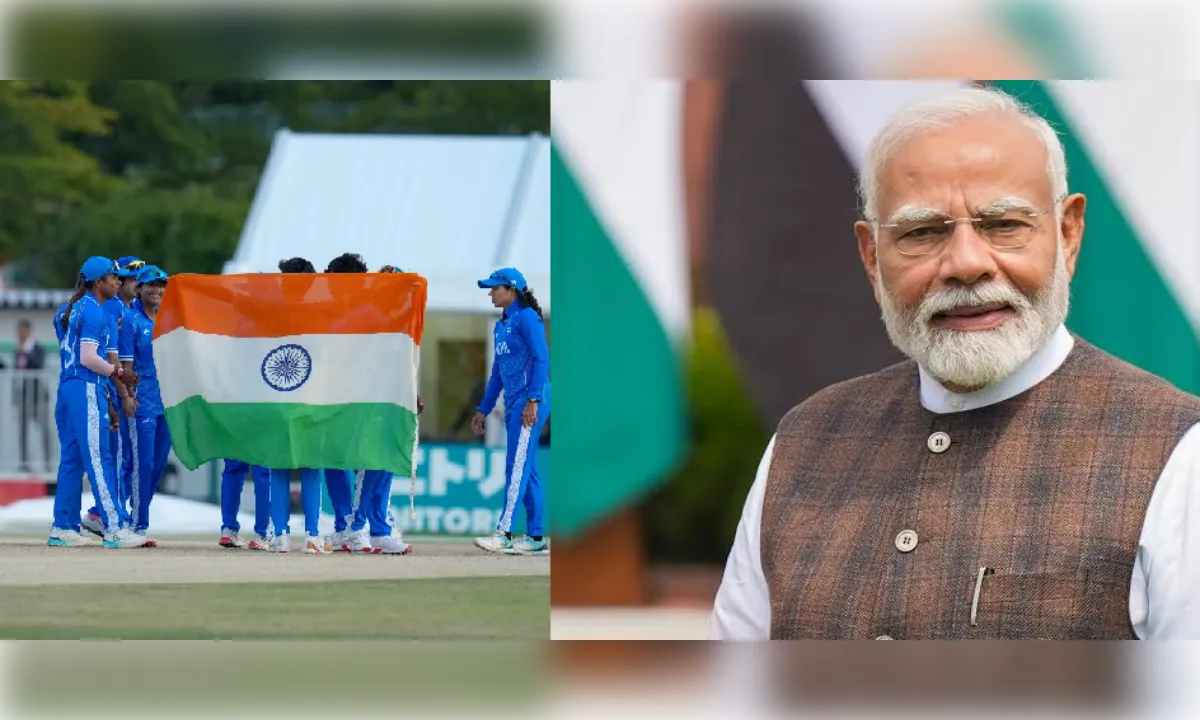 प्रधानमंत्री ने एशियाई खेल में महिला क्रिकेट टीम की जीत पर दी बधाई