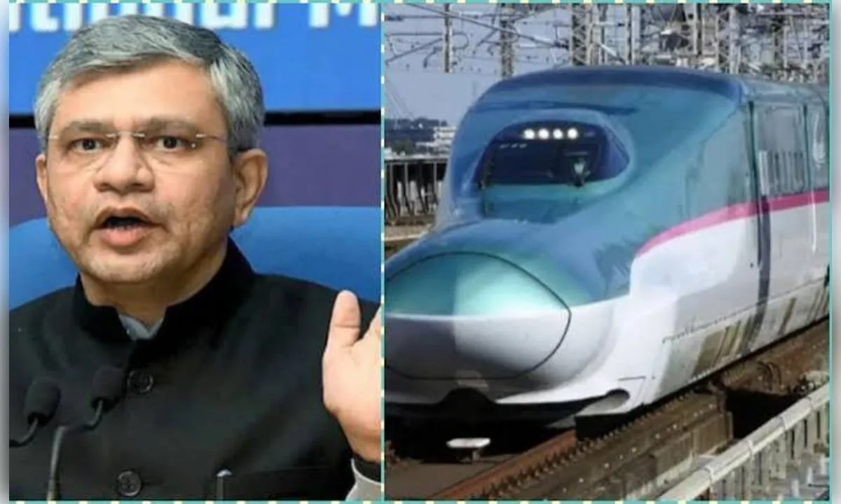 2027 में दौड़ेगी देश की पहली बुलेट ट्रेन, रेल मंत्री ने किया ऐलान