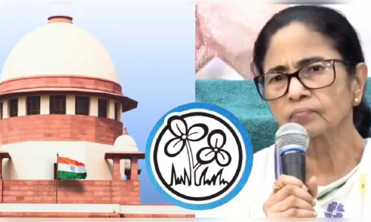 TMC का नाम व चुनाव चिन्ह फ्रीज करने वाले मामले की सुनवाई करेगी सुप्रीम कोर्ट
