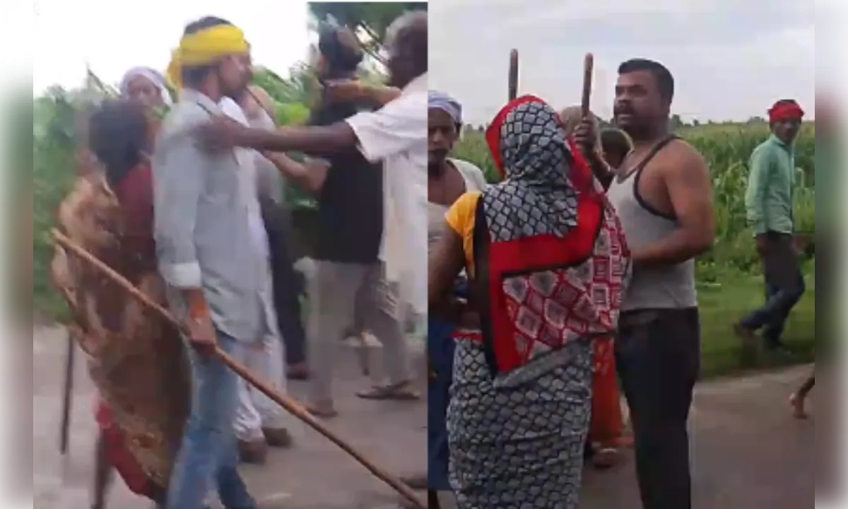 थाना हुजूरपुर क्षेत्र में गुंडई चरम पर, सार्वजनिक रास्ते पर बेरहमी से पिटाई!