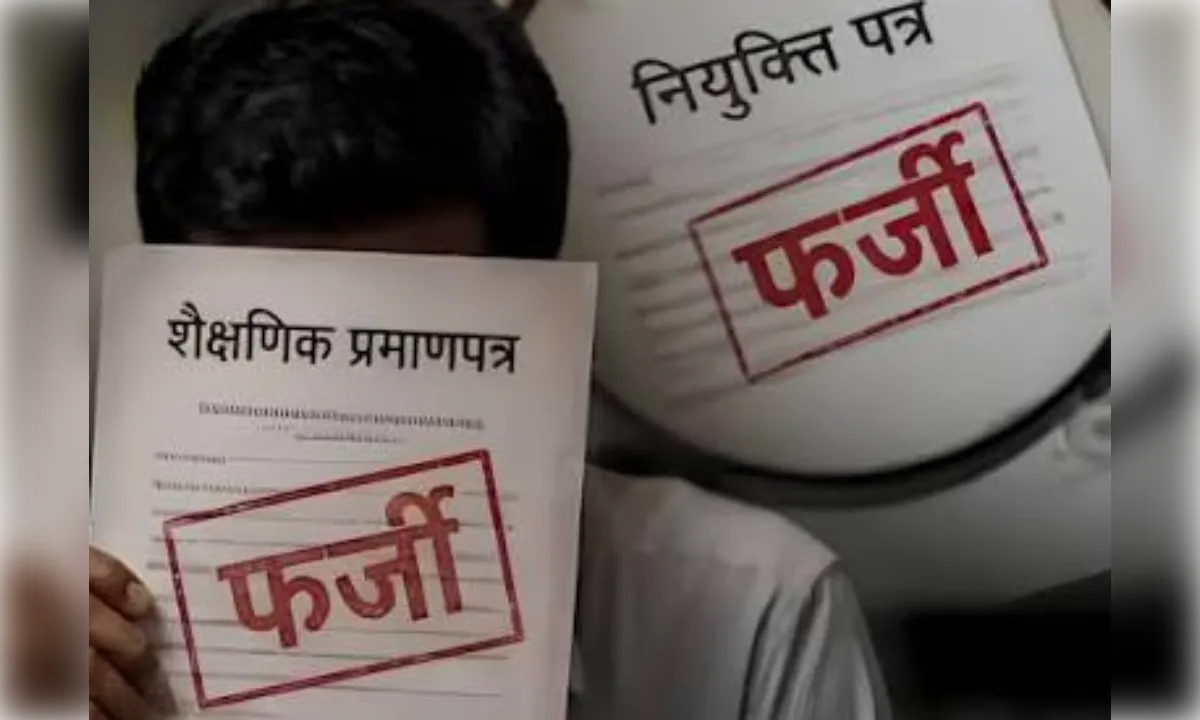 शिक्षा विभाग में फर्जी नियुक्ति और तबादलों के मामले में बड़ी कार्रवाई
