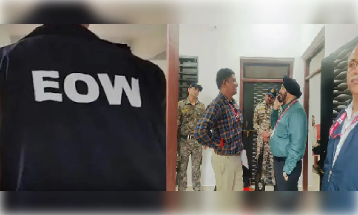 इंजीनियर पर आय से अधिक संपत्ति का आरोप, ईओडब्ल्यू की छापेमारी