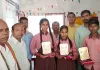 राष्ट्रीय आय एवं योग्यता आधारित छात्रवृत्ति परीक्षा में पूर्व माध्यमिक विद्यालय गौरा गड़वल के छात्र-छात्राओं ने मारी बाजी