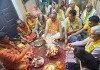 भगवान परशुराम जन्मोत्सवपर भगवान परशुराम का अभिषेक हवन पूजन एवं 51 दीपों से महा आरती की, कृष्णापुरी क्षेत्र में क्षेत्र में निकाली शोभायात्रा  