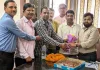 शिक्षकों ने किया नवागत लेखाधिकारी का स्वागत