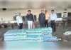 रेलवे की बड़ी कार्रवाई, ट्रेन के पैंट्री कार में 250 बोतल अधोमानक पानी जब्त