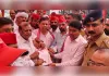 मोहनलालगंज तहसील में सपा का धरना, महंगाई-बेरोजगारी व खाद संकट पर सरकार को घेरा