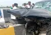 जम्मू-कश्मीर से लौट रहे लखनऊ के परिवार की स्कॉर्पियो गंगा एक्सप्रेसवे पर हादसे का शिकार, तीन की मौत, आठ घायल