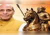 रक्षा मंत्री राजनाथ सिंह रविवार को आगरा में महाराणा प्रताप की मूर्ति का करेंगे अनावरण