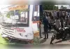 यूपी रोडवेज की बस ने बाइक सवार को रौंदा,मौत