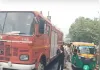 जमशेदपुर शहर में  दमकल की चपेट में आने से बाइक सवार युवक की मौत