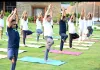 मुख्यमंत्री धामी ने अंतरराष्ट्रीय योग दिवस के उपलक्ष्य में कर्मचारियों के साथ योगाभ्यास किया