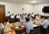  गुवाहाटी: प्रधानमंत्री मोदी के असम दौरे की तैयारियों को लेकर समिति की बैठक