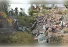 जनपद संभल में साढ़े छह बीघा सरकारी जमीन पर बनी 50 साल पुरानी मजार और कब्रों पर चला बुलडोजर