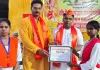 आर्य वीर-वीरांगना दल के चरित्र निर्माण शिविर का शौर्य प्रदर्शन के साथ भव्य समापन