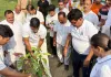 अंतर्राष्ट्रीय योग दिवस पर विधायक ने लगाया योग शिविर, किया पौधरोपण