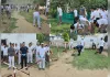 अंतर्राष्ट्रीय योग दिवस से पहले पुलिस लाइन में चला स्वच्छता अभियान