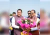 शिवराज सिंह चौहान पहुंचे उत्तराखंड, सीएम धामी ने किया स्वागत 